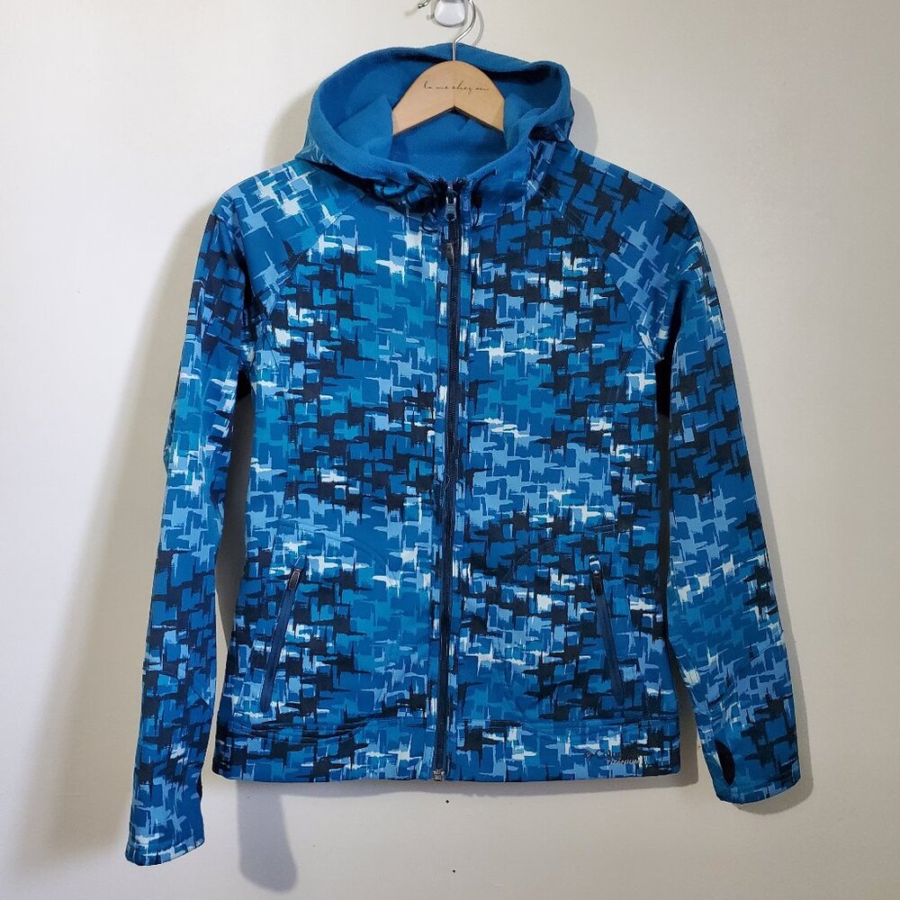 COLUMBIA Women's Small Reversible Titanium Omni-Shield Soft Shell Jacket Coat